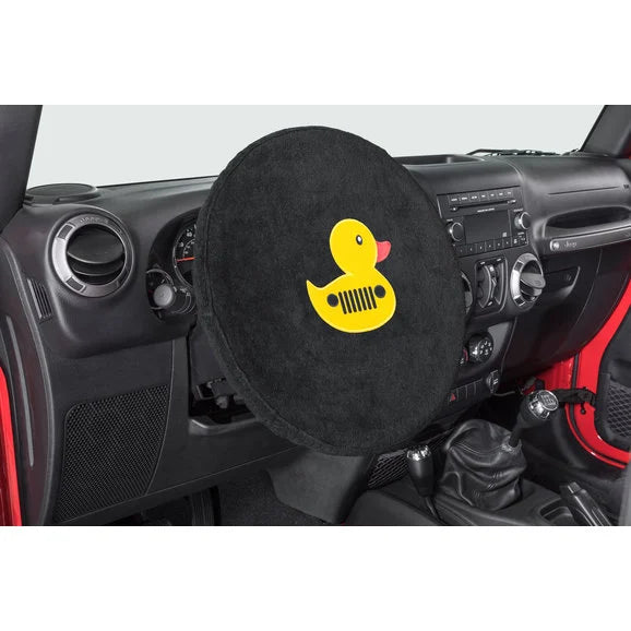 Load image into Gallery viewer, Insync SWA100JEPDUCK Duck Steering Wheel Protector- in Black
