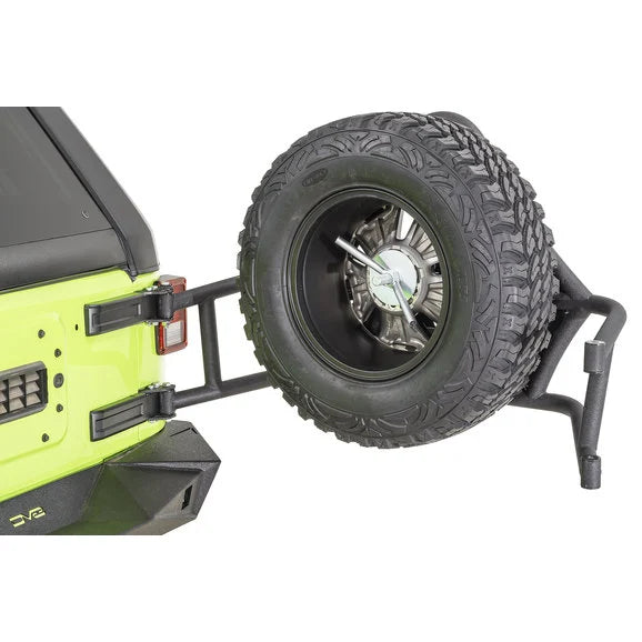 Load image into Gallery viewer, DV8 Offroad TCSTTB-01 TC-1 Tire Carrier for 07-18 Jeep Wrangler JK
