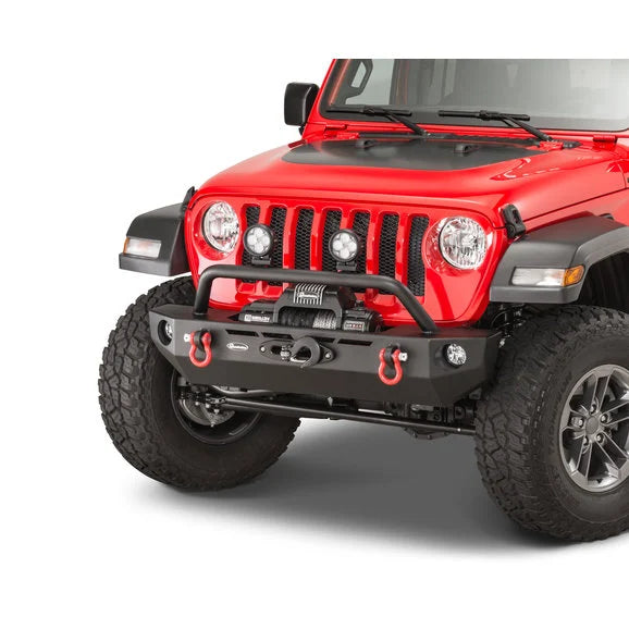 Load image into Gallery viewer, Quadratec QRC Front Winch Ready Bumper for 18-24 Jeep Wrangler JL &amp; Gladiator JT
