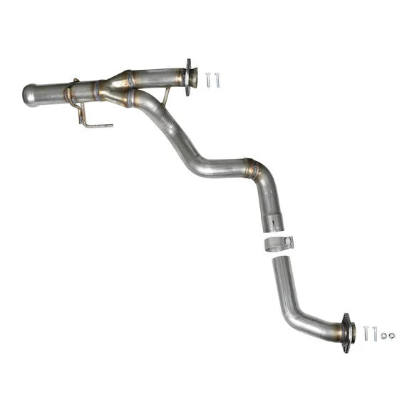 Load image into Gallery viewer, aFe Power 48-48026 Twisted Steel Y-Pipe Exhaust System for 18-24 Jeep Wrangler JL &amp; Gladiator JT with 3.6L
