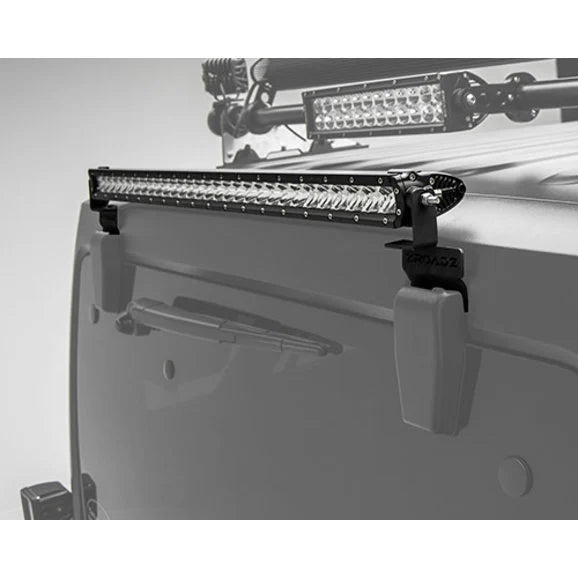 Load image into Gallery viewer, ZROADZ Z394811-KIT Rear Window Hinge Mounting Kit with 30&quot; LED Light Bar for 07-18 Jeep Wrangler JK
