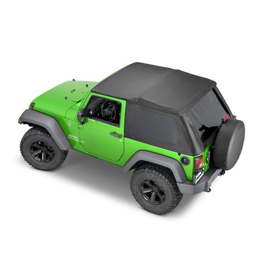 MasterTop SkyMaster® Frameless Fastback Soft Top for 07-18 Jeep Wrangler JK