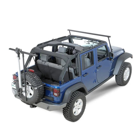 Load image into Gallery viewer, Lange Originals 108-200 Bike Rack for 87-18 Jeep Wrangler YJ, TJ, JK &amp; Unlimited with The Rack
