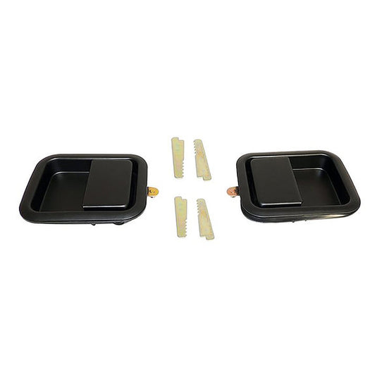 Crown Automotive Door Handle Kit for 81-06 CJ Series, YJ Wrangler and TJ and Unlimited with Full Steel Doors