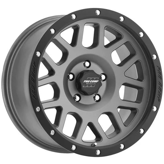 Pro Comp Vertigo Series 40 in Gray and Black for 07-24 Jeep Wrangler JL, JK & Gladiator JT