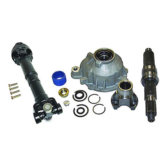 Crown Automotive RT24004 NP231 Slip Yoke Eliminator Kit with Drive Shaft for 87-06 Jeep Wrangler YJ and TJ