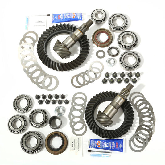 Alloy USA Front & Rear Ring and Pinion Kit for 07-18 Jeep Wrangler JK Non-Rubicon Models with Front Dana 30 Axle & Rear Dana 44