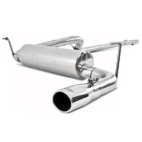 MBRP Cat Back Exhaust System for 12-18 Jeep Wrangler Unlimited JK 4 Door with 3.6L