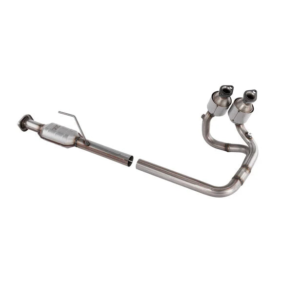 AccuPart Front Exhaust Pipe with Catalytic Converters for 04-06 Jeep Wrangler TJ & Unlimited with 4.0L