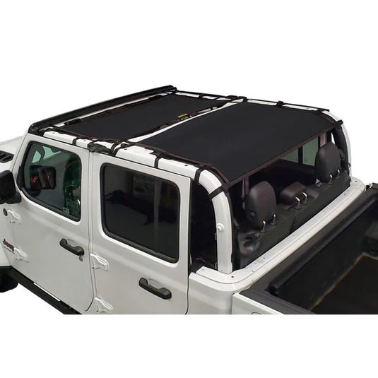 Dirtydog 4X4 Front & Rear Sun Screen for Jeep Gladiator JT