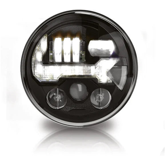 Load image into Gallery viewer, J.W. Speaker 8700 EVO J3 LED Headlights for 07-18 Jeep Wrangler JK
