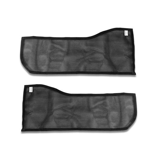 Warrior Products 90776 Front Tube Door Mesh Covers for 07-18 Jeep Wrangler JK