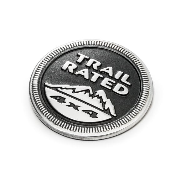 Load image into Gallery viewer, Mopar 55157317AB &quot;Trail Rated 4x4&quot; Badge for 05-14 Jeep Vehicles
