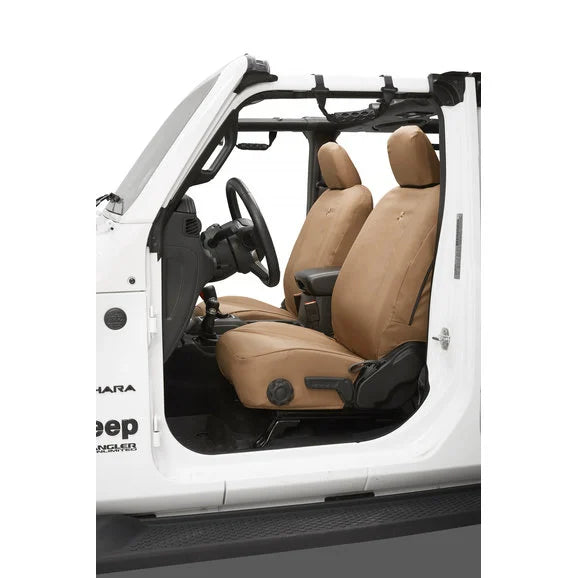 Load image into Gallery viewer, Bestop Front Seat Covers for 18-23 Jeep Wrangler JL &amp; Gladiator JT
