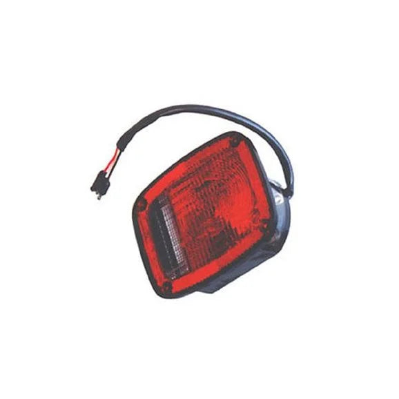 OMIX 12403.04 Passenger Side Rear Tail Light in Black for 76-80 Jeep CJ Series