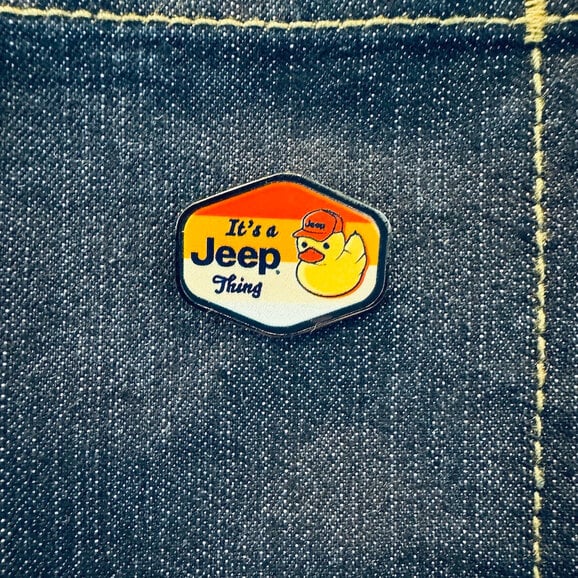 Jeep Merchandise Jeep Logo Enamel Pin