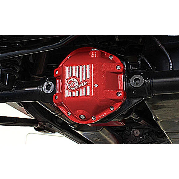 Load image into Gallery viewer, aFe Power Pro Series Dana 44 Differential Cover for 97-18 Jeep Wrangler TJ, Wrangler &amp; Wrangler Unlimited JK
