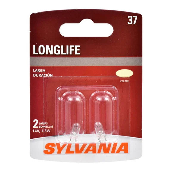 Sylvania 37LL.BP2 #37 Long Life Mini Bulb 2 Pack