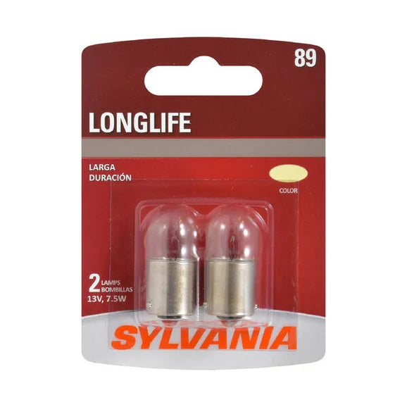 Sylvania 89LL.BP2 #89 Long Life Mini Bulb 2 Pack