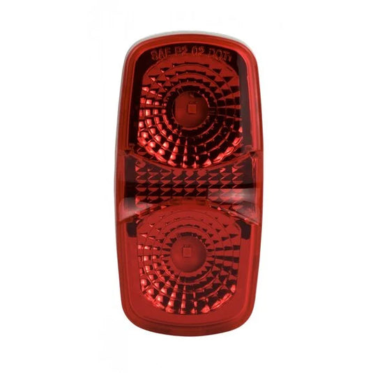 Hopkins Towing Solutions LED 4" Oblong Multi-faceted Clearance/Side Marker in Red