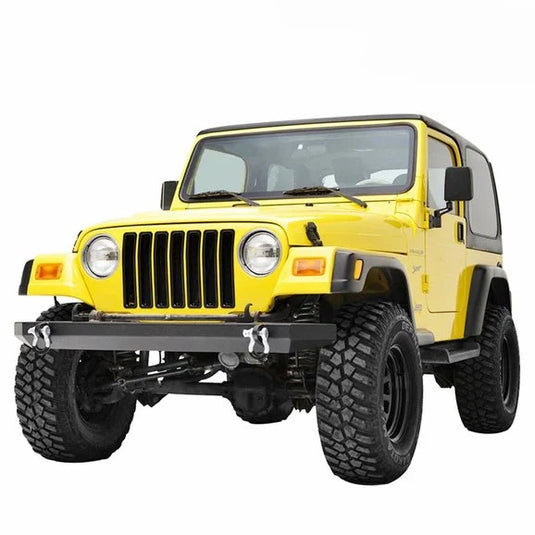 Paramount Automotive 51-0007 Full Width Classic Front Bumper for 87-06 Jeep Wrangler YJ & TJ