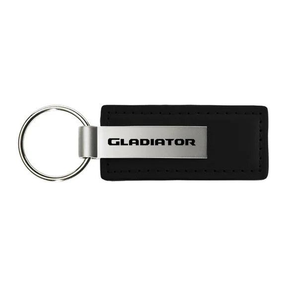 Automotive Gold Leather Gladiator Keychain