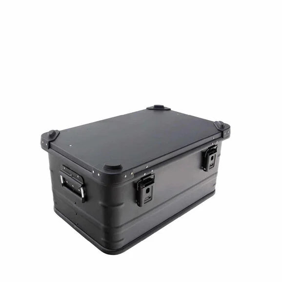 Overland Vehicle Systems 30100201 Aluminum Storage Box 53QT in Black