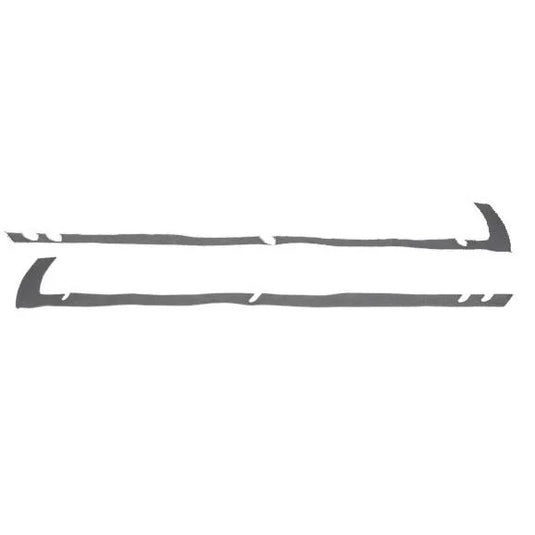 Fairchild Industries KD4144 Hardtop Rear Side Seal 2-Piece Kit for 07-18 Jeep Wrangler JK 2-Door