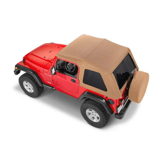 MasterTop SkyMaster® Frameless Fastback Soft Top for 97-06 Jeep Wrangler TJ