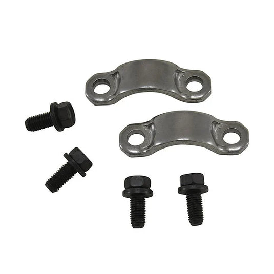 Yukon Gear & Axle U-Joint Strap and Bolt Kit for 91-01 Jeep Cherokee XJ with Chrysler 8.25 Rear Axle