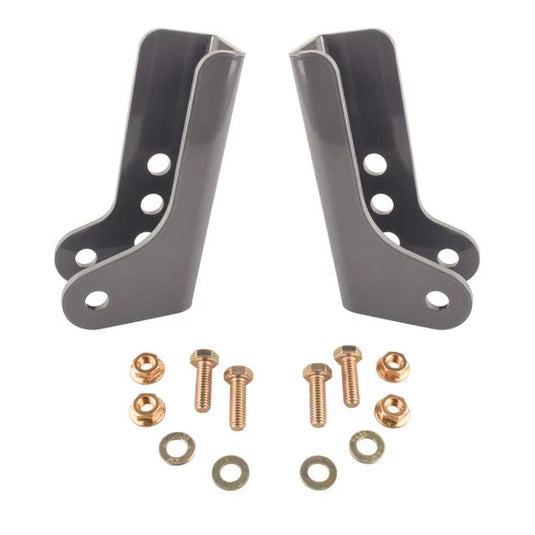 Synergy Manufacturing 8874-01 Rear Lower Shock Relocation Brackets for 18-24 Jeep Wrangler JL