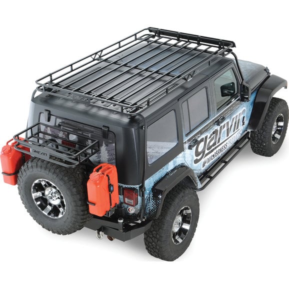 Load image into Gallery viewer, Garvin 44074 Wilderness Expedition Rack for 07-18 Jeep Wrangler Unlimited JK 4 Door
