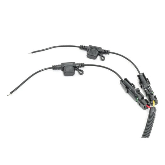 Quadratec Daytime Running Light DRL Adapter Wiring Harness for 18-24 Jeep Wrangler JL & Gladiator JT