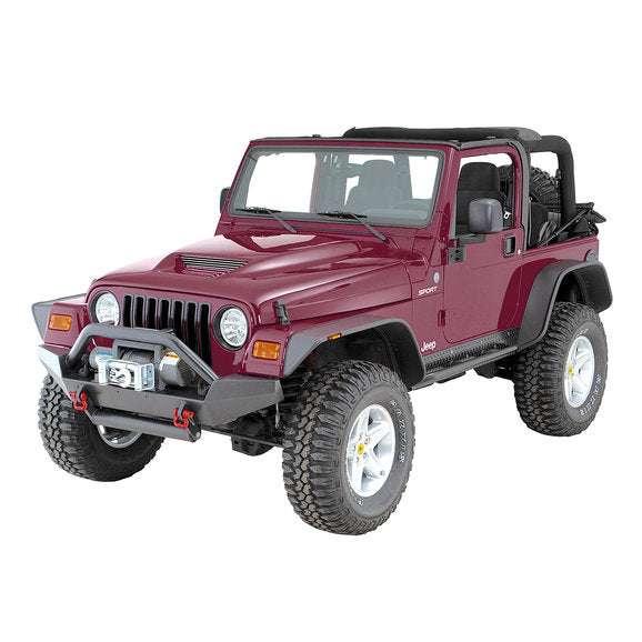 Load image into Gallery viewer, Cervini&#39;s Auto Design Ram Air Fiberglass Hood Factory Match Paint (Top &amp; Bottom) for 97-06 Jeep Wrangler TJ &amp; Unlimited
