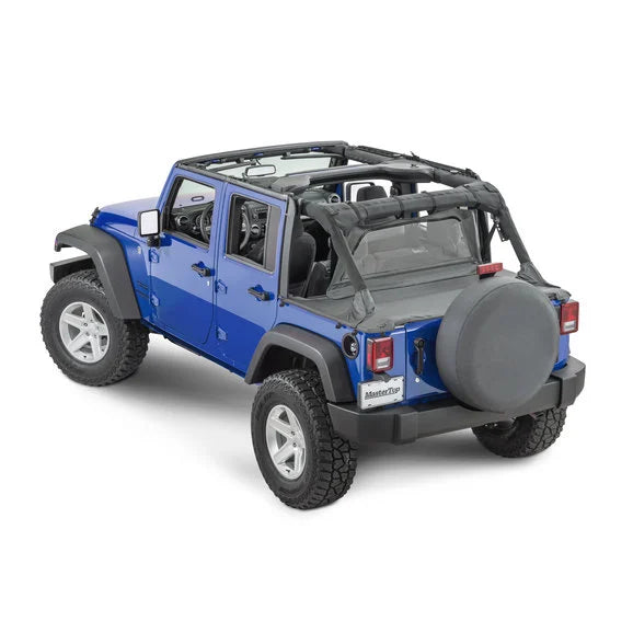 Load image into Gallery viewer, MasterTop 14500435 Tonneau Cover for 07-18 Jeep Wrangler Unlimited JK
