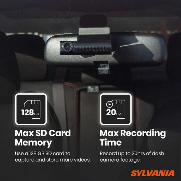 Load image into Gallery viewer, Sylvania RDSGHT_STLTH_KT.BX Roadsight Dash Camera Stealth and Rear Bundle
