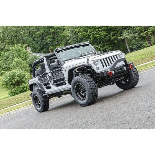 Aries AR15009 Front Tube Doors for 07-18 Jeep Wrangler JK