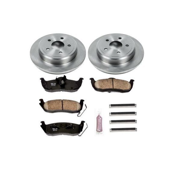 Power Stop KOE2221 Rear Z16 Autospecialty Daily Driver OE Brake Kit for 05-10 Jeep Grand Cherokee WK & Commander XK