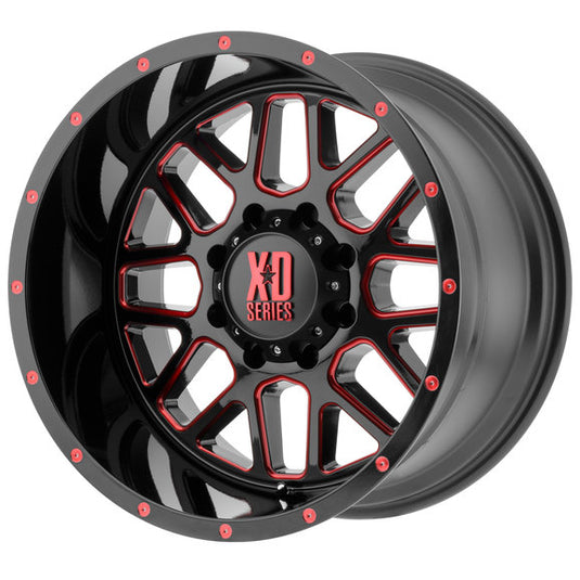 KMC Wheels XD820 Grenade Wheel for 07-24 Jeep Wrangler JL, JK & Gladiator JT