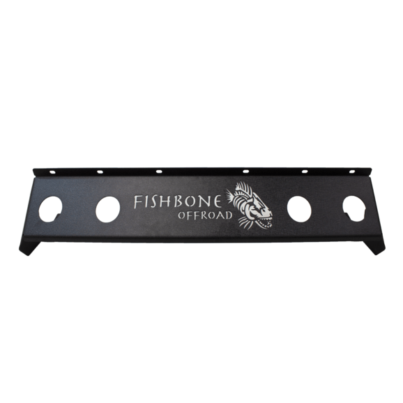 Fishbone Offroad FB23176 Mako Front Bumper Skid Plate for 18-24 Jeep Wrangler JL & Gladiator JT with Mako Front Bumper