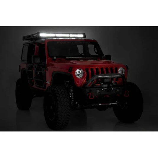 Rough Country Roof Rack System for 18-24 Jeep Wrangler JL