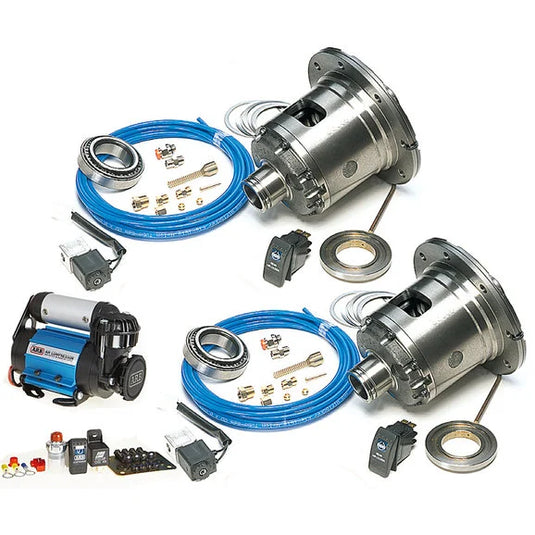 ARB Air Lockers with High Output OnBoard Air Compressor for 78-86 Dana Model 30 Front & AMC 20 Rear Axle with 3.73 and Numerically Higher Gear Ratio