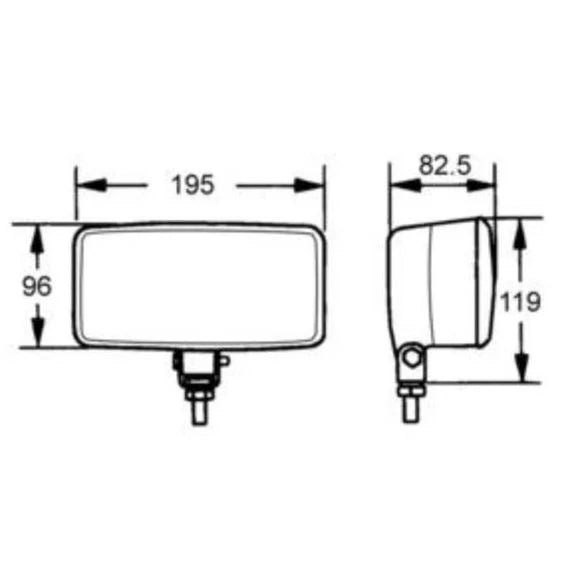 Load image into Gallery viewer, Hella 005700991 550 Clear Fog Light Kit
