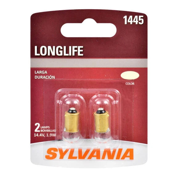 Sylvania 1445LL.BP2 #1445 Long Life Mini Bulb 2 Pack