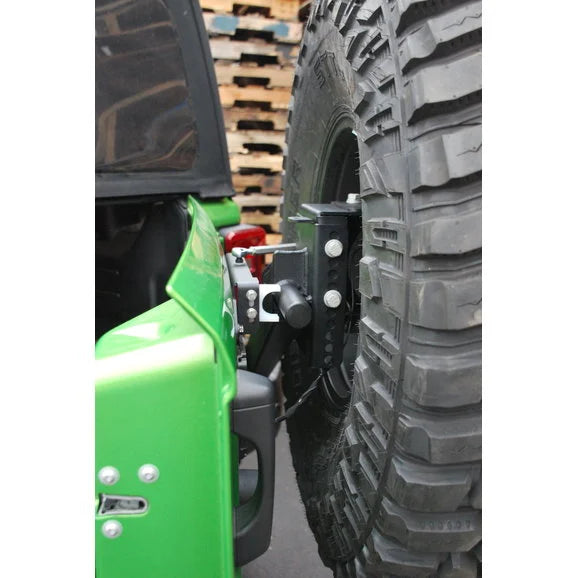 Load image into Gallery viewer, HyLine OffRoad Summit Rear Bumper for 18-24 Jeep Wrangler JL
