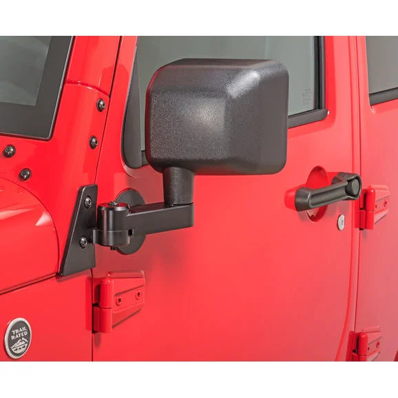 Load image into Gallery viewer, Quadratec Automatic Billet Aluminum Mirror Movers for 07-18 Jeep Wrangler JK
