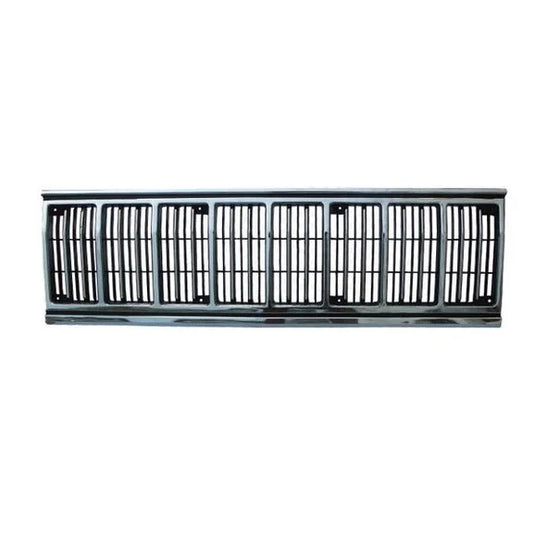 OMIX 12035.30 Grille Insert in Black/Chrome for 91-96 Jeep Cherokee XJ