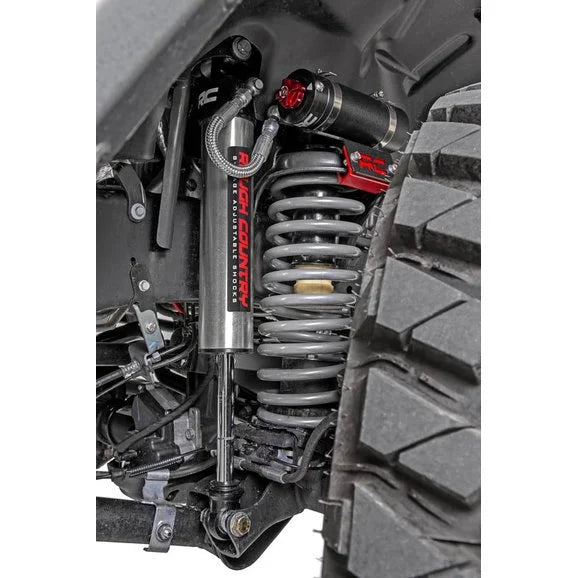 Load image into Gallery viewer, Rough Country Front Adjustable Vertex Shocks for 18-24 Jeep Wrangler JL &amp; Gladiator JT
