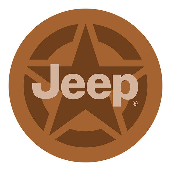 Load image into Gallery viewer, Jeep Merchandise 4&quot; Jeep Logo Circle Jeep Sticker
