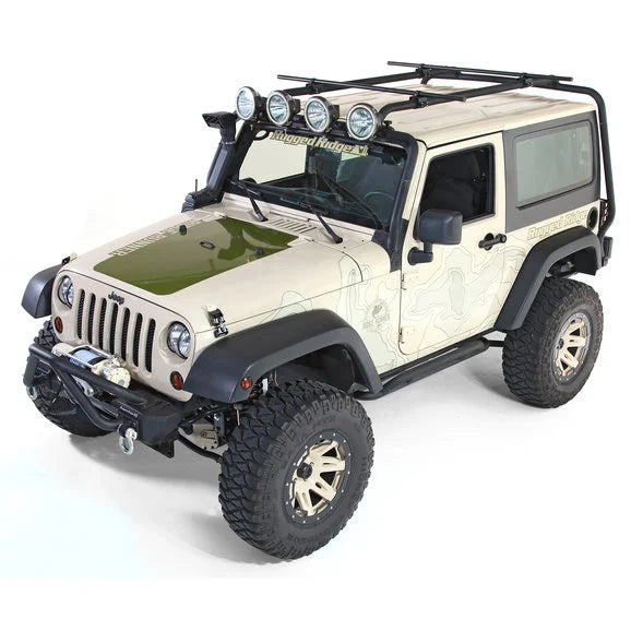 Load image into Gallery viewer, Rugged Ridge 11703.21 Sherpa Rack for 07-18 Jeep Wrangler JK 2 Door
